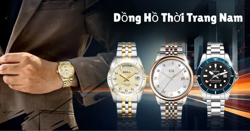 đồng hồ thời trang nam